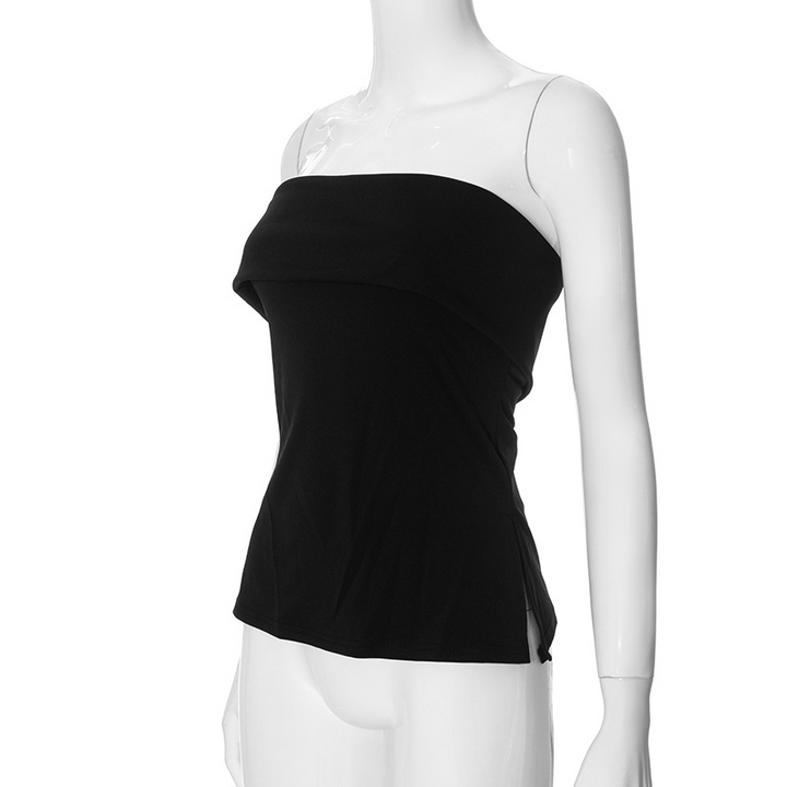 ★1枚で即オシャレ♪カップ付きベアトップスで夏映えガールに大変身★