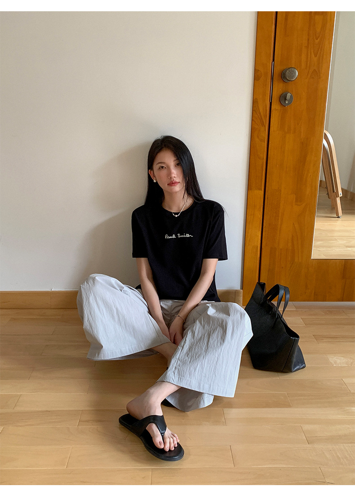 ★選べる12色♪着回し力バツグン♡毎日着たいロゴTシャツで夏の主役に★